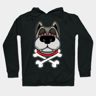 cross bone cartoon Hoodie